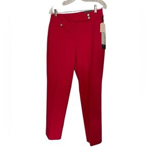 Rachel Zoe high waist hot pink pants.